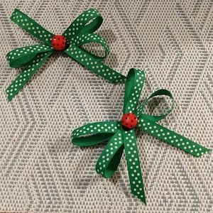 Handcrafted hair clips